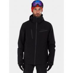 Kurtka Narciarska Męska Fundango Telluride. Czarne kurtki sportowe męskie FUNDANGO, na zimę, m, bez wzorów, bez kaptura, narciarskie. Za 799.90 zł.