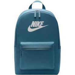 Plecak sportowo-turystyczny dla dorosłych NK Heritage Backpack pojemność 20 L. Niebieskie plecaki męskie Nike, bez wzorów, z materiału, sportowe. Za 139.99 zł.