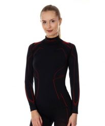 Bluza damska motocyklowa Brubeck COOLER. Czarne bluzy damskie Brubeck, m, bez wzorów, z dzianiny, bez ramiączek, bez kaptura. Za 184.99 zł.