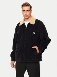 Quiksilver Kurtka przejściowa DNA Sherpa Harrington EQYJK04064 Czarny Regular Fit. Czarne kurtki męskie Quiksilver, m, bez wzorów, z bawełny, bez kaptura. Za 529.99 zł.