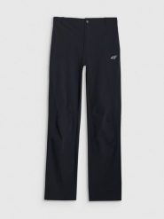 4F Spodnie trekkingowe szybkoschnące damskie - czarne XL. Czarne spodnie sportowe damskie 4F, bez wzorów, z materiału, trekkingowe. W wyprzedaży za 159.99 zł.