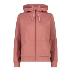 Bluza damska z kapturem CMP. Czerwone bluzy damskie CMP, bez wzorów, bez ramiączek, z kapturem. Za 290.50 zł.