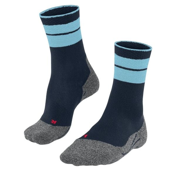 Skarpetki Falke TK Stabilizing. Niebieskie skarpety męskie Falke, bez wzorów, z elastanu. Za 164.00 zł.
