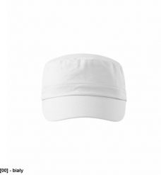 MALFINI - ADLER - Czapka unisex, 230 g/m, 100 % bawełna - nastawialna biały. Białe czapki damskie MALFINI, bez wzorów, z bawełny. Za 5.65 zł.