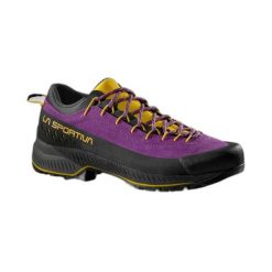 Buty podejściowe damskie La Sportiva TX4 Evo. Fioletowe obuwie trekkingowe damskie La Sportiva, z gumy, bez zapięcia. Za 861.45 zł.