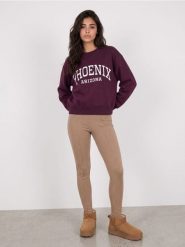 Legginsy z domieszką wiskozy - beżowy. Brązowe legginsy damskie Sinsay, bez wzorów, z wiskozy. Za 39.99 zł.