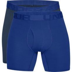 Under Armour Tech™ Mesh 6'' Bokserki Niebieski. Niebieskie bokserki męskie Under Armour, bez wzorów, z elastanu. Za 188.95 zł.