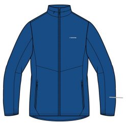 Kurtka męska trekkingowa Viking Acadia Man. Czarne kurtki męskie Viking, l, bez wzorów, sportowe, bez kaptura. Za 279.90 zł.