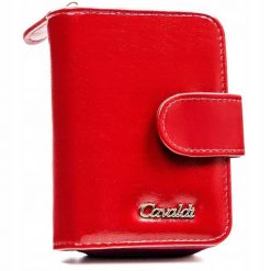 Portfel c. czerwony 4U Cavaldi N116-APU-BL. Czerwone portfele damskie 4U Cavaldi, ze skóry. Za 31.99 zł.