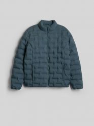 4F Kurtka z wypełnieniem syntetycznym męska - granatowa S. Niebieskie kurtki sportowe męskie 4F, m, bez wzorów, z materiału, bez kaptura. Za 349.99 zł.