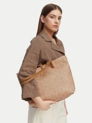 U.S. Polo Assn. Torebka BIUXT8582WVP Beżowy jasny. Brązowe shopperki damskie U.S. Polo Assn., bez wzorów, ze skóry, bez dodatków. Za 149.99 zł.