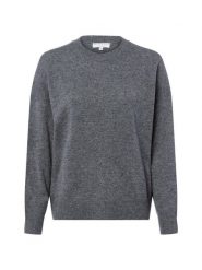 Marie Lund sweter z czystego kaszmiru Kobiety Kaszmir szary, XS/S. Szare swetry nierozpinane damskie Marie Lund, na jesień, s, bez wzorów, z kaszmiru, eleganckie, bez kołnierzyka, bez ramiączek. Za 699.95 zł.