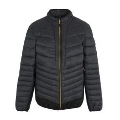 Męska Kurtka Hybrydowa Leedre. Czarne kurtki męskie Regatta, m, bez wzorów, z puchu, sportowe, bez kaptura. Za 161.99 zł.