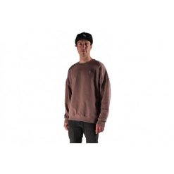 Bluza Title Crew. Brązowe bluzy damskie TITLE, xl, bez wzorów, z bawełny, bez ramiączek, bez kaptura. Za 412.00 zł.
