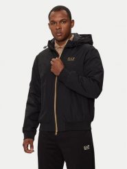 EA7 Emporio Armani Kurtka przejściowa 8NPB21 PNFZZ 0208 Czarny Regular Fit. Czarne kurtki męskie EA7 Emporio Armani, m, bez wzorów, z syntetyku, bez kaptura. Za 779.00 zł.