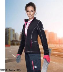 Ardon ARDON FLORET - bluza polarowa damska - Czarny H6314 M. Czarne bluzy damskie Ardon, m, bez wzorów, z polaru, bez ramiączek, bez kaptura. Za 74.15 zł.