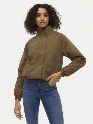 Vero Moda Kurtka przejściowa Siri 10301420 Brązowy Regular Fit. Brązowe kurtki damskie Vero Moda, m, bez wzorów, z syntetyku, bez kaptura. Za 99.99 zł.