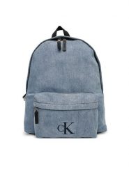 Calvin Klein Plecak Denim Backpack 40 LV04G3138G Błękitny. Niebieskie plecaki męskie Calvin Klein, bez wzorów, z denimu, sportowe. Za 279.99 zł.