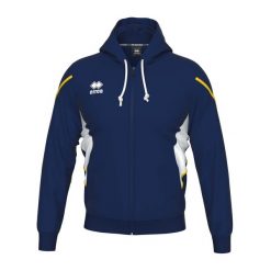 Kurtka Errea Clancy Giubbino Ad Dorośli. Niebieskie kurtki sportowe damskie ERREA, m, bez wzorów, z materiału, bez ramiączek, z kapturem. Za 298.05 zł.