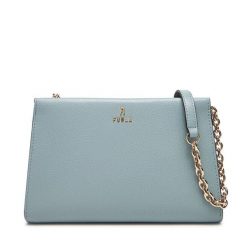 Torebka Furla. Niebieskie torebki do ręki damskie Furla, bez wzorów, bez dodatków. Za 749.99 zł.