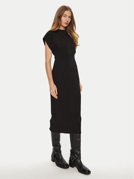 ACCESS FASHION Sukienka koktajlowa 44-3311-504 Czarny Slim Fit. Czarne sukienki damskie ACCESS FASHION, bez wzorów, z syntetyku, wizytowe, bez kołnierzyka, bez ramiączek. Za 299.99 zł.