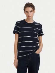 Beverly Hills Polo Club T-Shirt P-SS26W-TS0162 Granatowy Regular Fit. Niebieskie t-shirty damskie Beverly Hills Polo Club, l, bez wzorów, z bawełny, bez kołnierzyka, bez ramiączek. Za 129.99 zł.