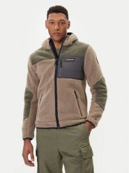Napapijri Polar Yupik NP0A4GNS Zielony Regular Fit. Zielone bluzy sportowe męskie Napapijri, l, bez wzorów, z polaru, bez kaptura. Za 749.99 zł.