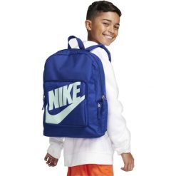 Plecak Nike Classic 16 L. Niebieskie plecaki damskie Nike, bez wzorów, z poliesteru, sportowe. Za 190.00 zł.