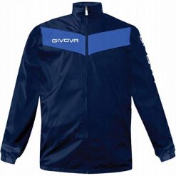 Męska Kurtka Wodoodporna Scudo. Niebieskie kurtki męskie Givova, m, bez wzorów, sportowe, bez kaptura. Za 131.99 zł.