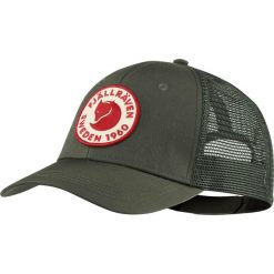 Czapka z daszkiem Fjallraven 1960 Logo Langtradarkeps. Zielone czapki damskie Fjällräven, bez wzorów, sportowe. Za 169.00 zł.