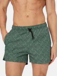 EA7 Emporio Armani Szorty kąpielowe 7M001677 AF21249 M7130 Zielony Regular Fit. Zielone kąpielówki męskie EA7 Emporio Armani, l, bez wzorów, z syntetyku. Za 329.99 zł.