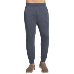 Spodnie sportowe męskie Skechers Expedition. Niebieskie buty sportowe męskie Skechers, m, bez wzorów, z dresówki, na fitness i siłownię. Za 134.99 zł.