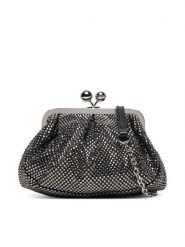 Weekend Max Mara Torebka Emy 2525516135650 Czarny. Czarne torebki do ręki damskie Weekend Max Mara, bez wzorów, z materiału, bez dodatków. Za 1,039.00 zł.
