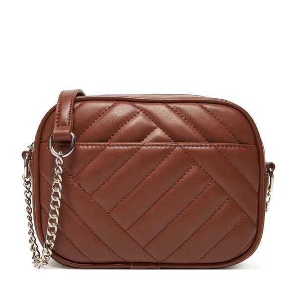 Torebka JENNY. Brązowe listonoszki damskie Jenny, bez wzorów, bez dodatków. Za 99.99 zł.