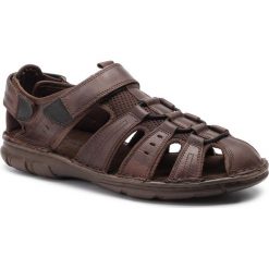 Sandały LASOCKI FOR MEN MI08-C271-320-13. Brązowe sandały męskie Lasocki For Men, bez wzorów, z materiału, bez zapięcia. Za 149.99 zł.