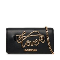 Torebka LOVE MOSCHINO. Czarne torebki do ręki damskie Love Moschino, bez wzorów, bez dodatków. Za 399.99 zł.