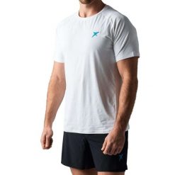 T-shirt Drop Shot Campa Performance. Białe t-shirty damskie DROP SHOT, l, bez wzorów, sportowe, bez kołnierzyka, bez ramiączek. Za 207.80 zł.