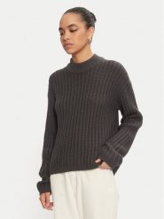 Kaffe Sweter Bess 10509097 Czarny Loose Fit. Czarne swetry nierozpinane damskie Kaffe, l, bez wzorów, z syntetyku, bez kołnierzyka, bez ramiączek. Za 129.99 zł.