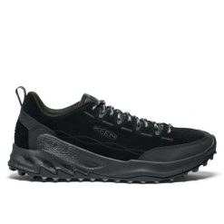 Buty trekkingowe Keen Jasper Zionic. Czarne trekkingi męskie Keen, z materiału, bez zapięcia. Za 774.50 zł.