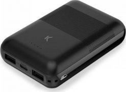 Powerbank Ksix Slim 10000mAh Czarny. Czarne powerbanki KSIX. Za 134.00 zł.