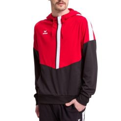 Bluza Erima Squad. Czarne bluzy sportowe męskie Erima, m, bez wzorów, z kapturem, na fitness i siłownię. Za 193.40 zł.