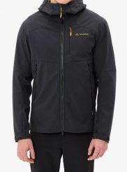 Kurtka softshell męska Vaude Roccia Softshell Jacket II. Czarne kurtki męskie Vaude, m, bez wzorów, z materiału, bez kaptura. Za 670.99 zł.