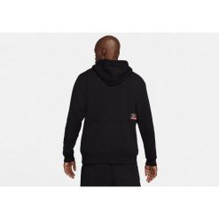 Bluza męska nike air jordan sport dna pullover hoodie black. Czarne bluzy męskie Nike, m, bez wzorów, sportowe, bez ramiączek, bez kaptura. Za 399.00 zł.