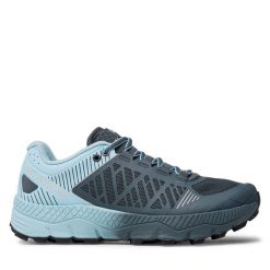 Buty do biegania Scarpa. Szare obuwie sportowe damskie Scarpa, bez wzorów, bez zapięcia, do biegania. Za 629.99 zł.