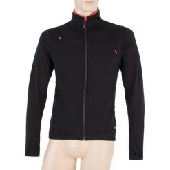 Sensor Merino Upper bluza męska Celozip Black S. Czarne bluzy męskie Sensor, m, bez wzorów, z materiału, sportowe, bez ramiączek, bez kaptura. Za 383.98 zł.