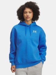 Bluza Under Armour Icon Fleece Hoodie. Niebieskie bluzy damskie Under Armour, xs, bez wzorów, klasyczne, bez ramiączek, bez kaptura. Za 280.07 zł.