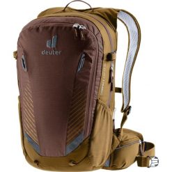 Plecak na rower damski Deuter Compact EXP 12 SL - raisin/almond. Brązowe plecaki damskie Deuter, bez wzorów, sportowe. Za 381.99 zł.