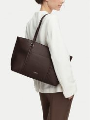 MEXX Torebka CEO-MEXX-L-010-10 Brązowy. Brązowe shopperki damskie Mexx, bez wzorów, ze skóry, bez dodatków. Za 249.99 zł.