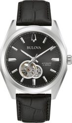 Zegarek Bulova Zegarek męski Bulova 96A273 czarny. Czarne zegarki męskie Bulova, bez wzorów. Za 1,709.00 zł.