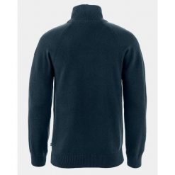 Sweter Męski Fjallraven Övik Lite Half Zip M. Szare swetry męskie Fjällräven, na jesień, l, bez wzorów, z bawełny, eleganckie, bez kołnierzyka, bez ramiączek. Za 899.00 zł.